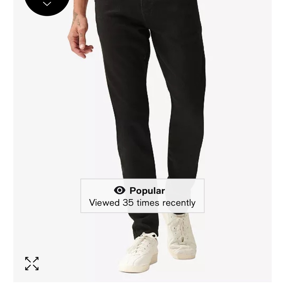 Men's Black Jeans